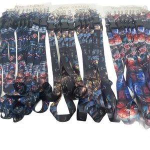 🆕Unisex Marvel Key Chain Holder/ID Lanyards Stocking Stuffers
